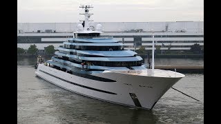 Oceancos 1101m 36011quot superyacht Jubilee having its first sailing and sea trials [upl. by Yespmed]