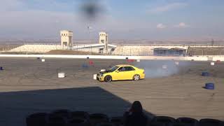 2JZ Toyota Altezza Drifting [upl. by Nydnarb589]