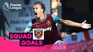 Phenomenal West Ham United Goals  Noble Anderson Payet  Squad Goals [upl. by Niamrahc210]