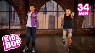 34 Minutes of KIDZ BOP Dance Along Videos [upl. by Haslam939]