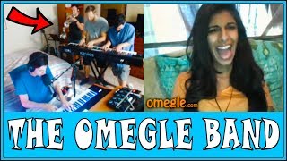 Piano Trio RETURNS To Omegle With Trumpet [upl. by Lobell]