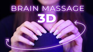 ASMR Most Tingly Brain Massage Ever No Talking [upl. by Aicia]