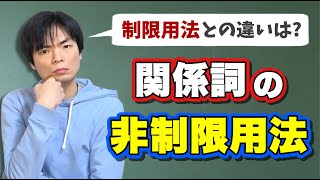 関係詞の非制限用法【基礎英文法講座第51講】 [upl. by Mota423]