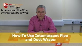 How To Use Intumescent Pipe And Duct Wraps [upl. by Fira936]