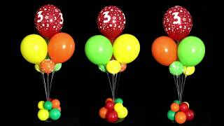 Balloon Bouquet Centerpieces Without Helium [upl. by Htomit]