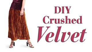 DoItYourself Crushed Velvet [upl. by Ennayelhsa124]