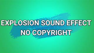 BOMB EXPLOSION SOUND EFFECT  NO COPYRIGHT [upl. by Arakawa366]