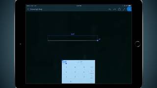 AutoCAD Mobile App  How To Drawing Tools [upl. by Arliene]