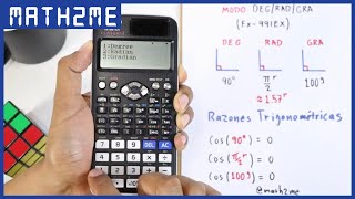 Modo DEGRADGRAD de una calculadora científica  Classwiz  Fx82MS [upl. by Atileda264]