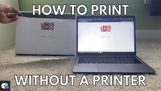 How To Print Without A Printer Newest Method [upl. by Afatsom]