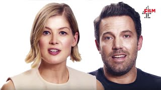 Rosamund Pike David Fincher amp Ben Affleck on Gone Girl  Film4 Interview Special [upl. by Elocen]