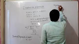 Irreducible Polynomials in GF2 of degree 1 2 and 3 [upl. by Werner]