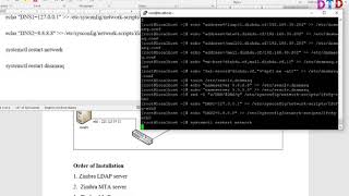 1 Zimbra 8 Mail Multi Server  Install LDAP Zimbra Part 1 [upl. by Junie]