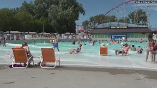 Cedar Point Shores Exploring the water park [upl. by Nwonknu573]