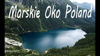 Morskie Oko Poland  Mavic Pro 4K [upl. by Romulus]