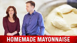 Homemade Keto Mayonnaise – Keto Recipe [upl. by Neelhtakyram]