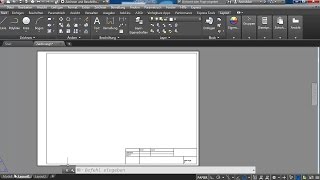 AutoCad 2016 Seiten einrichten Layout anlegen [upl. by Laurel]