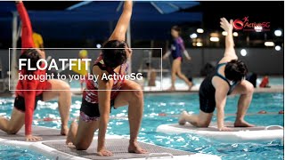 floatfit at ActiveSG [upl. by Heaps332]