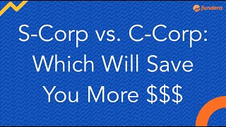 SCorp vs CCorp Which Will Save You More [upl. by Vincents]