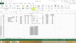 Excel Creating An Ogive [upl. by Elehcar]