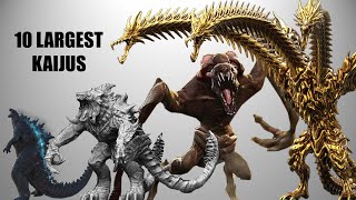 Top 10 Largest Kaiju in Movies [upl. by Renat555]