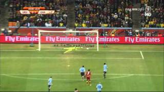 Sulley Muntari Goal Ghana  Uruguay World Cup 2010 [upl. by Simson]