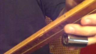 How to Play Diddley Bow pt 2 quotIm a Man riffquot [upl. by Joost531]