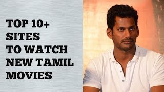 Top 10 Tamil Online Movies Websites List [upl. by Rainger]