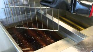 How to Filter Fry Oil  eTundra [upl. by Burl]