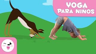 Yoga para niños con animales  Smile and Learn [upl. by Coltun]