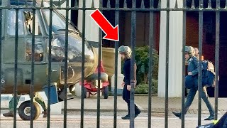 INSANE Security LOCKDOWN as Zelenskyy AIRLIFTED from London by Royal Air Force [upl. by Ynnelg]