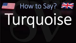 How to Pronounce Turquoise CORRECTLY [upl. by Weisbart]