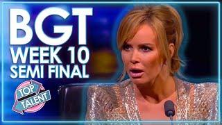 Britains Got Talent 2020 SEMI FINALS  WEEK 10  Top Talent [upl. by Dickman]