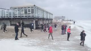 Storm Eunice  Egmond aan Zee [upl. by Ghiselin314]