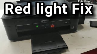 How to Fix Epson L380 Red Light Blink Same Time [upl. by Nawed]