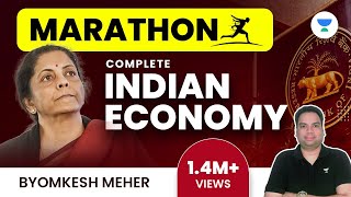 Complete Indian Economy  Marathon Session  UPSC CSEIAS 202223  Byomkesh Meher [upl. by Cardie]