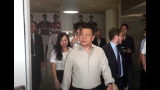 President Li Yonghong at Casa Milan [upl. by Akessej]