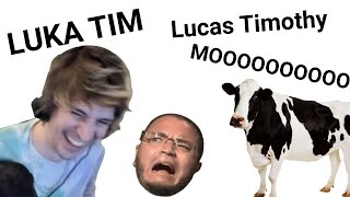 Xqc LUKA TIM Compilation [upl. by Jann]