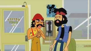 Cheech amp Chongs Animated Movie  Interview [upl. by Neelyak]