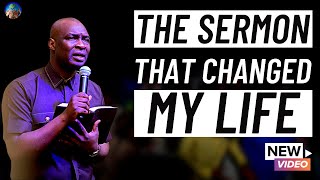 THE SERMON THAT CHANGED MY LIFE FOREVER  APOSTLE JOSHUA SELMAN [upl. by Solegna]