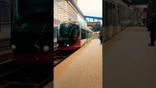 LRT OC Transpo arriving at Tunney’s Pasture station [upl. by Querida]