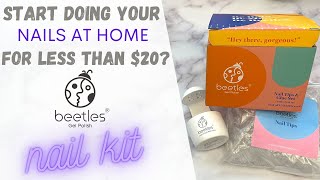 Beetles Nail Tips and Glue Gel Kit  Kiara Sky Dupe [upl. by Melinde755]