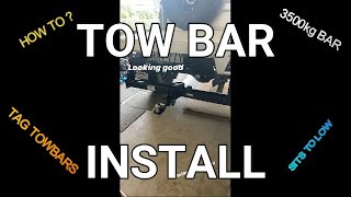 How To Install A Tow BAR [upl. by Ttreve506]