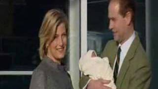 The Earl and Countess of Wessex with their new baby boy [upl. by Nodaj]