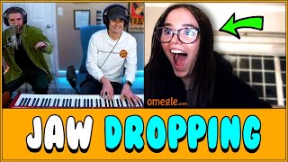 Pianist and Rapper AMAZE Strangers on Omegle [upl. by Fadden]