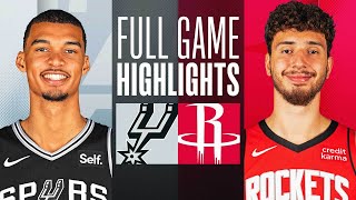 SPURS at ROCKETS  FULL GAME HIGHLIGHTS  December 11 2023 [upl. by Erek]