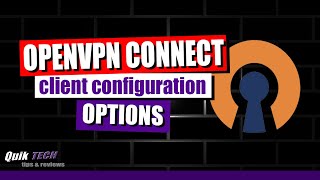 How To Configure OpenVPN Client [upl. by Okuy306]