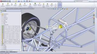 SolidWorks Formula SAE Design Project [upl. by Krock]