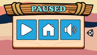 How To Make A PAUSE MENU In 4 Minutes  Easy Unity Tutorial [upl. by Jackquelin54]