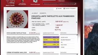 Tuto 6  Création des Fiches Techniques Cuisine [upl. by Reseda]